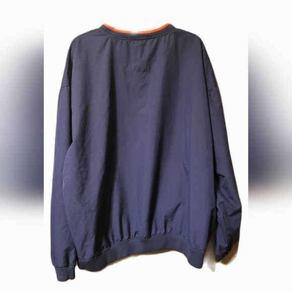 Nike Team University llinois Fighting Illini Pullover Windbreaker Vintage Jacket - Picture 3 of 5